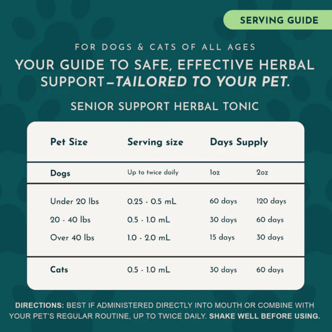 Animal Essentials Senior Support | Natural Aging Support