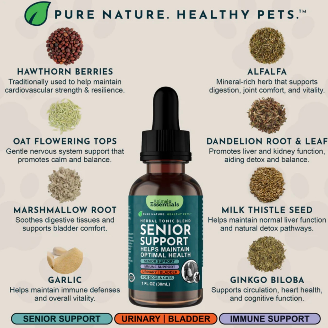 Animal Essentials Senior Support | Natural Aging Support