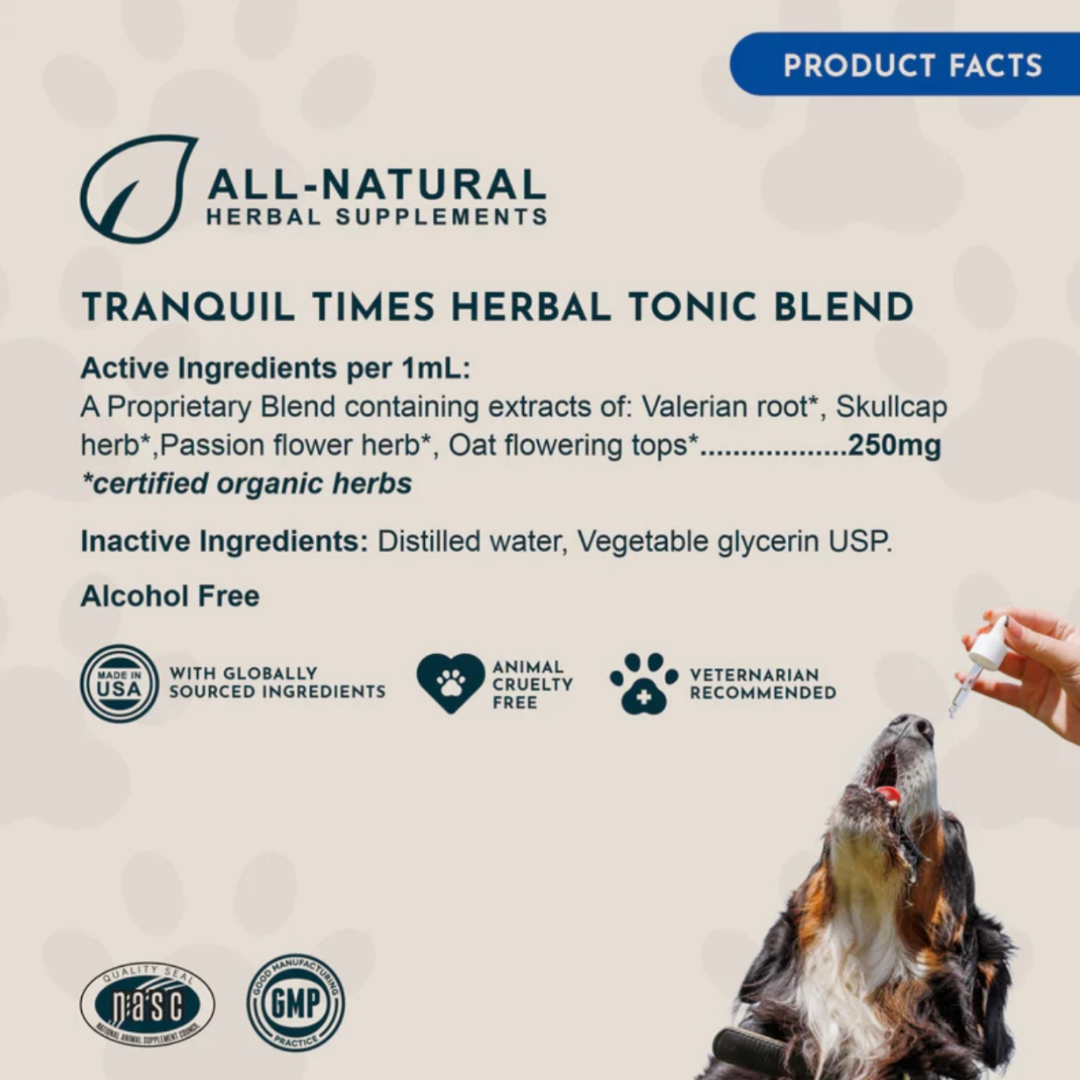 Animal Essentials Tranquil Times | Calming Support + Stress Relief