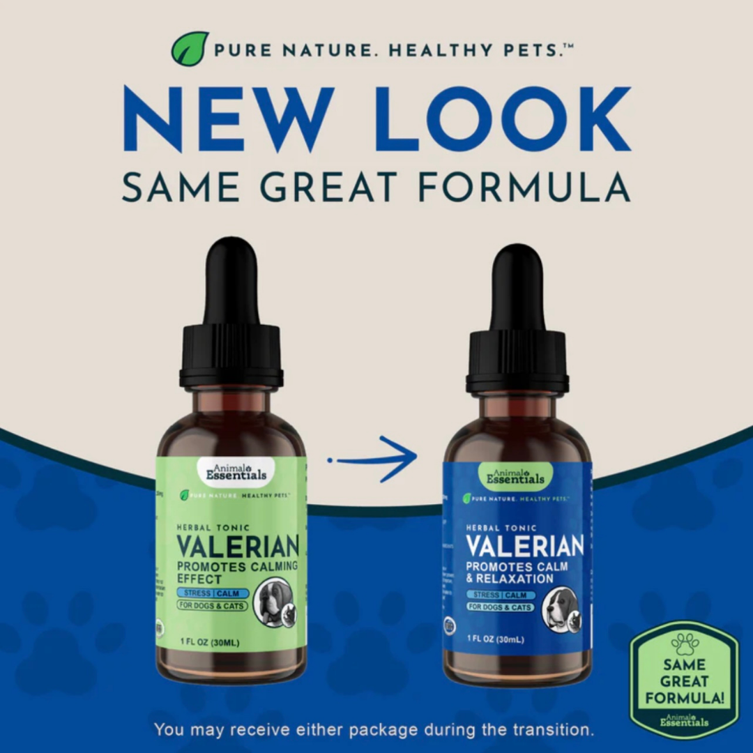 Animal Essentials Valerian | Relaxation + Anxiety Relief