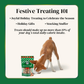 Lord Jameson Holiday Cobbler Organic Dog Treats | Natural USDA Organic Apple & Peanut Butter Treats