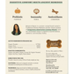 Botanical Bones Pumpkin Spice Dog Treats | Organic Fiber + Fall Comfort