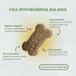 Botanical Bones Pumpkin Spice Dog Treats | Organic Fiber + Fall Comfort