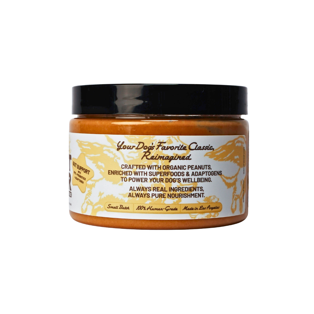 Dogs Love Peanut Butter | Natural Organic Superfood Peanut Butter
