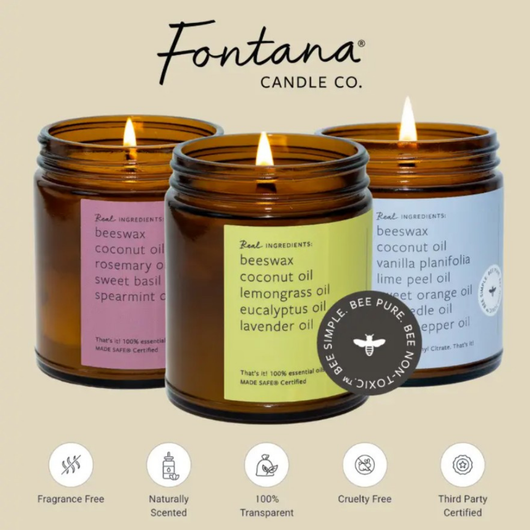 Fontana Essential Oil Candle | Rainy Day