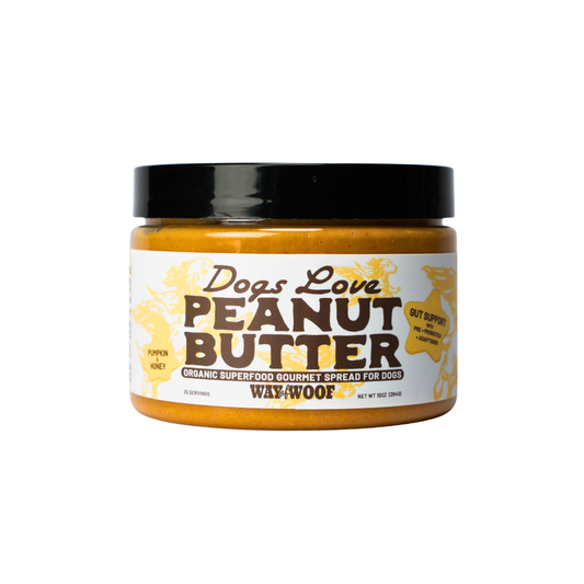 Dogs Love Peanut Butter | Natural Organic Superfood Peanut Butter