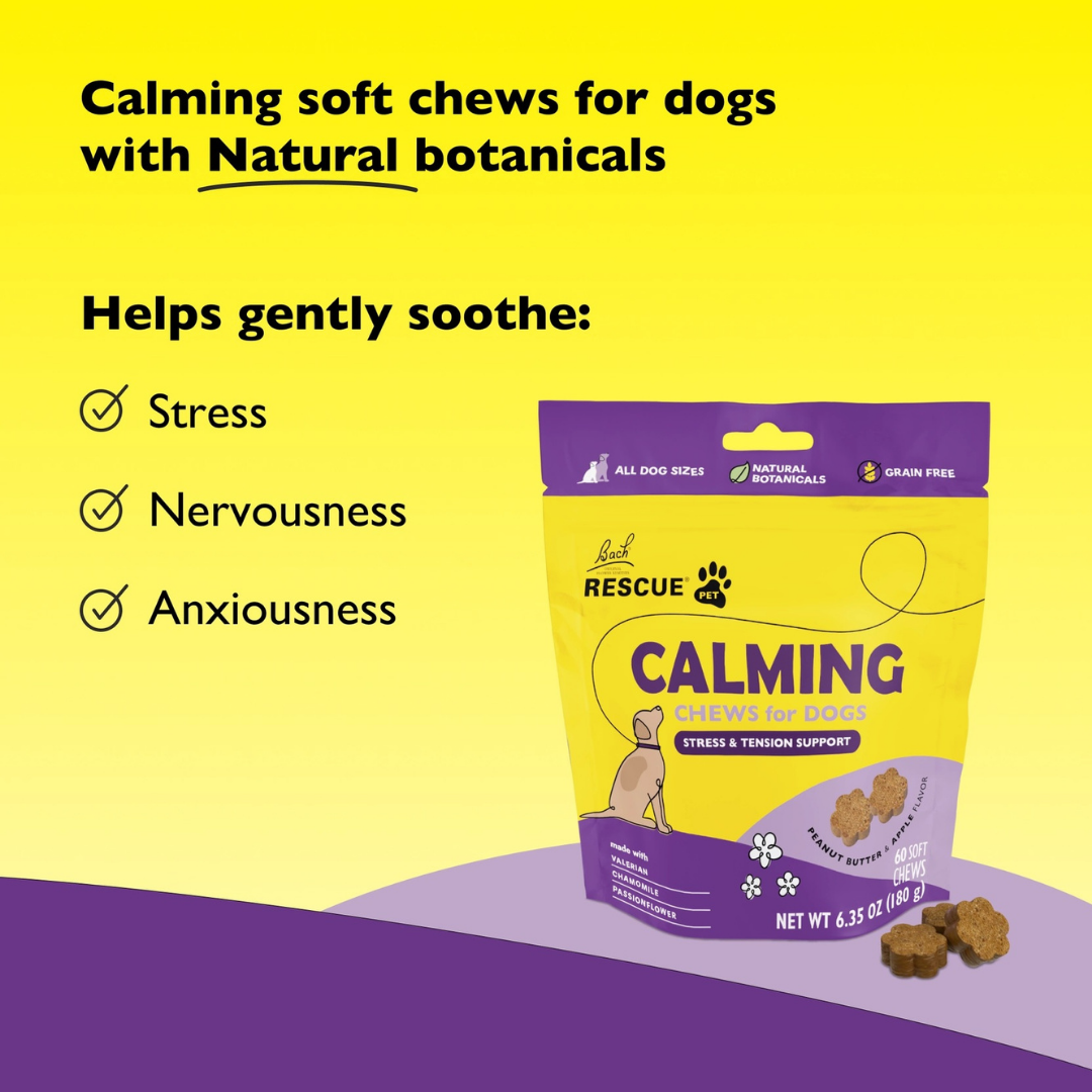 RESCUE Calming Chews | Natural Sedative-Free Calming Chew with Chamomile