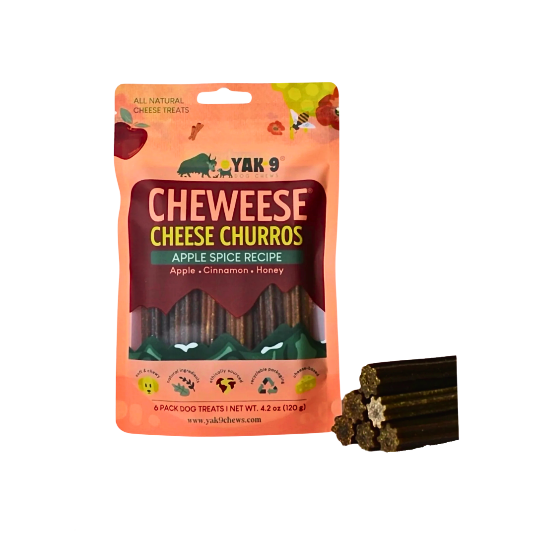 Cheweese Apple Spice | High-Protein Yak Cheese Chews