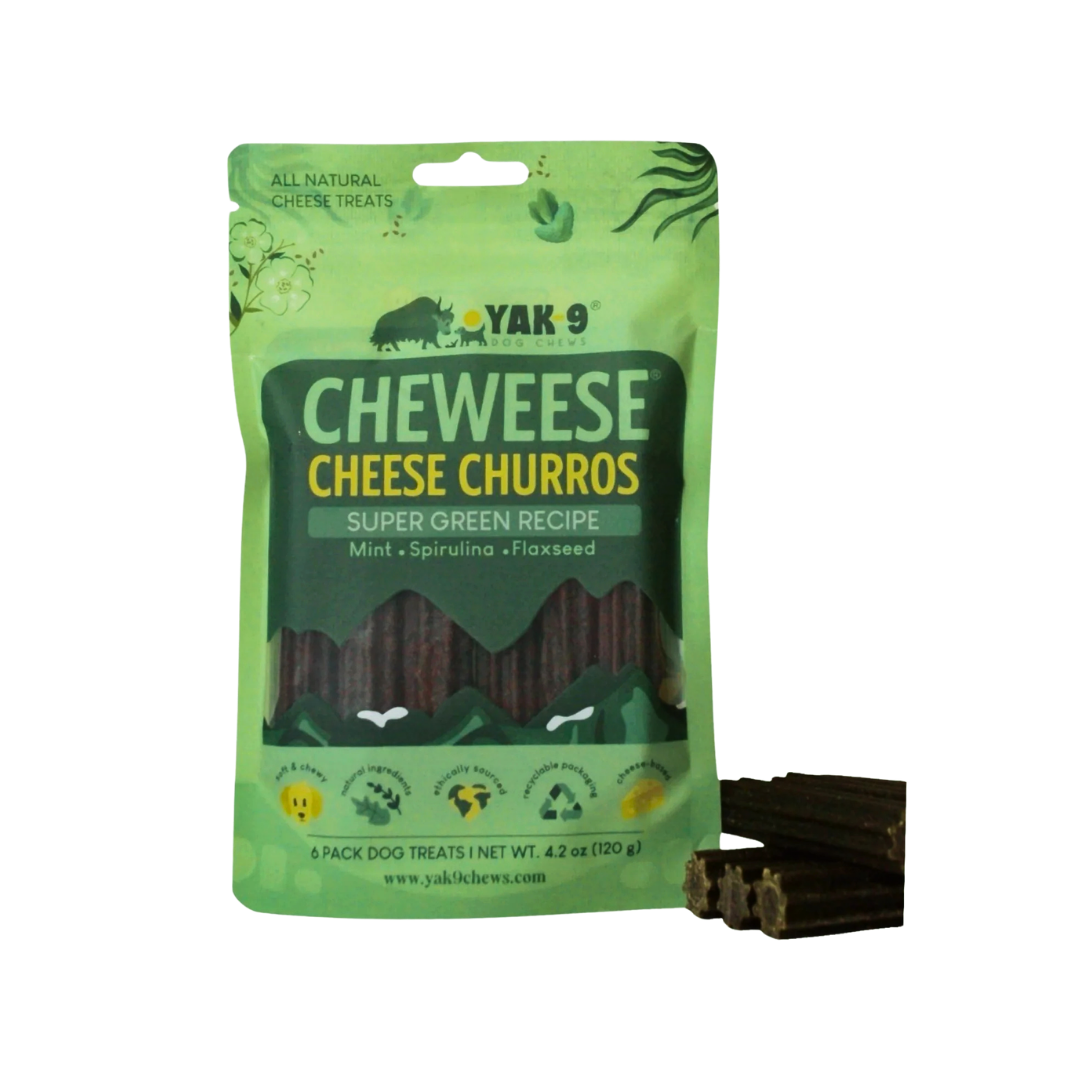 Cheweese Super Greens | High-Protein Yak Cheese Chews