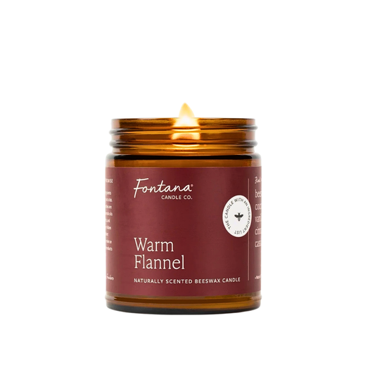 Fontana Essential Oil Candle | Warm Flannel