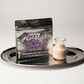 Ube Berry Bliss Hot Milk | Natural Goat Milk + Blueberry Superfood Topper