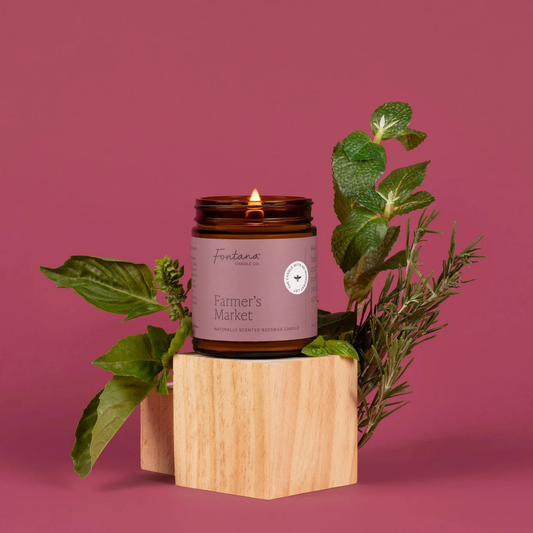 Fontana Essential Oil Candle | Farmers Market