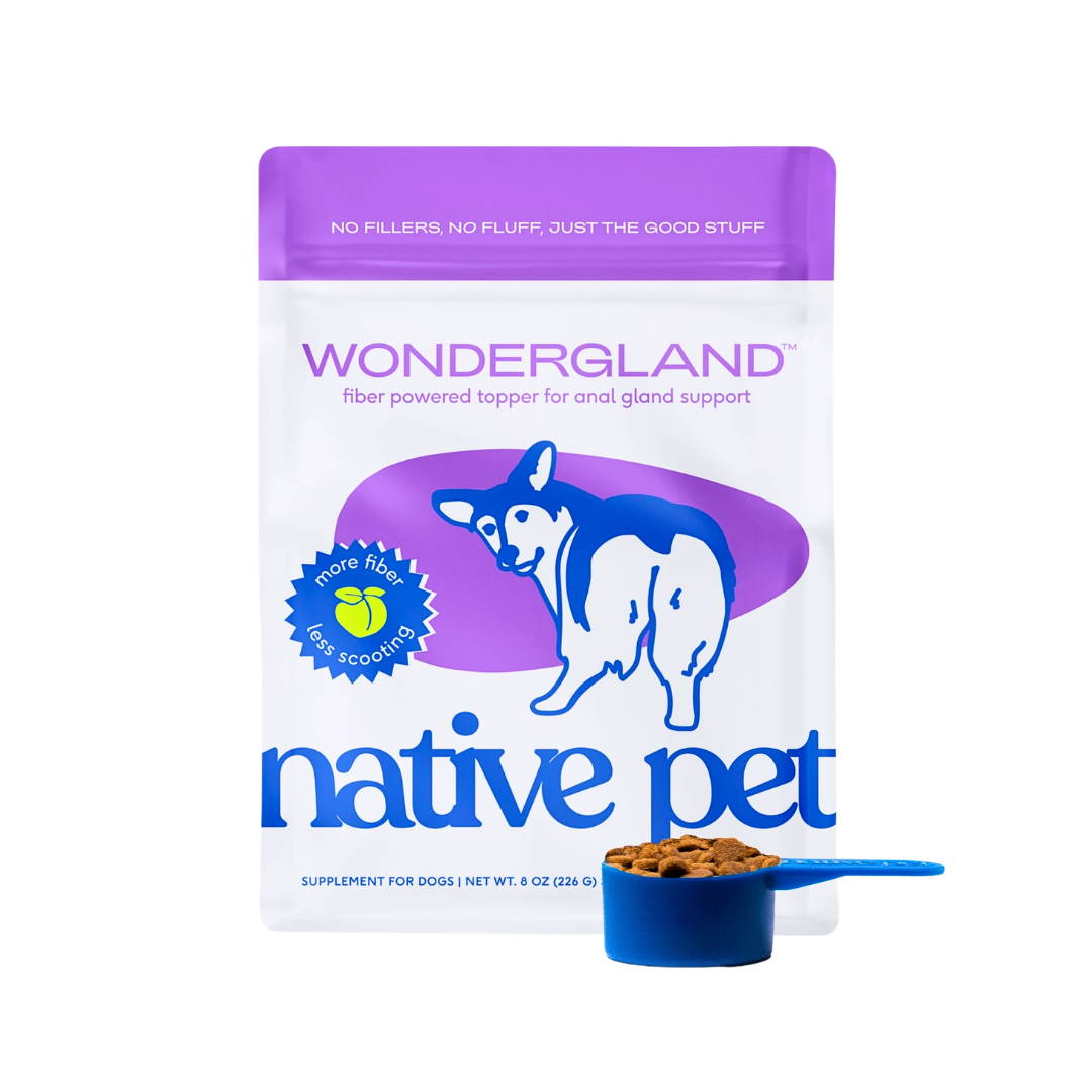 WonderGland | Natural Anal Gland Fiber Support for Dogs