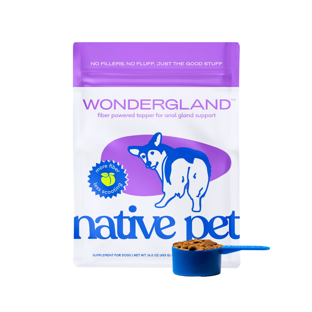 WonderGland | Natural Anal Gland Fiber Support for Dogs