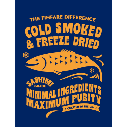 Finfare Freeze Dried Salmon Nuggets