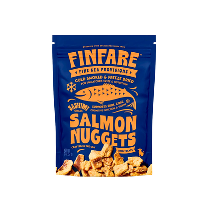 Finfare Freeze Dried Salmon Nuggets