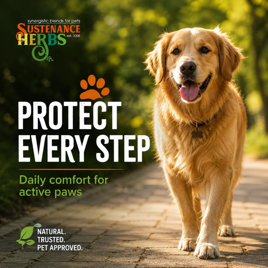 Sustenance Herbs Protect-A-Paw | Organic Healing + Protective Paw Balm