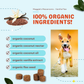 CocoTherapy Maggie's Macaroons Coconut Vanilla Flax | Soft Organic Coconut Treats