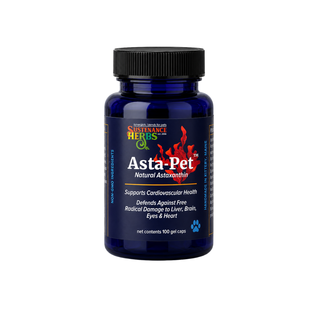 Sustenance Herbs Asta-Pet | Natural Astaxanthin Antioxidant Support