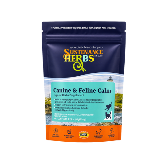 Sustenance Herbs Canine Calm | Organic Anxiety Powder
