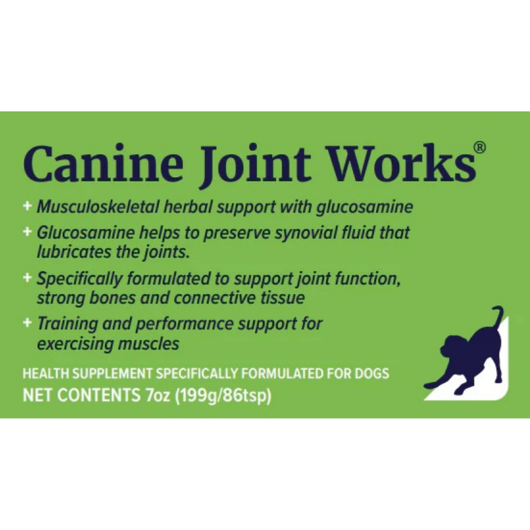 Sustenance Herbs Canine Joint Works | Organic Hip + Joint Support