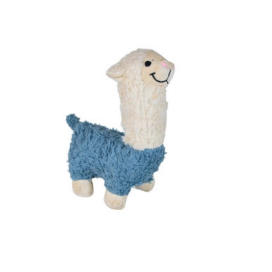 Our Green House Organic Plush Alpaca Dog Toy | Handmade Fair-Trade Squeaky Toy