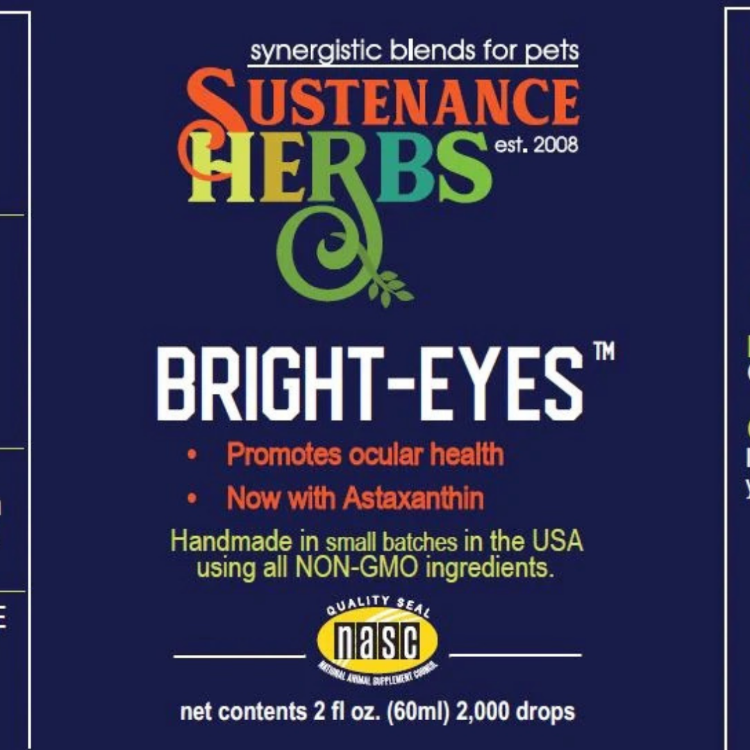 Sustenance Herbs Bright Eyes | Organic Natural Eye Support