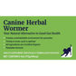 Sustenance Herbs Canine Herbal Wormer Powder | Natural Dog Dewormer