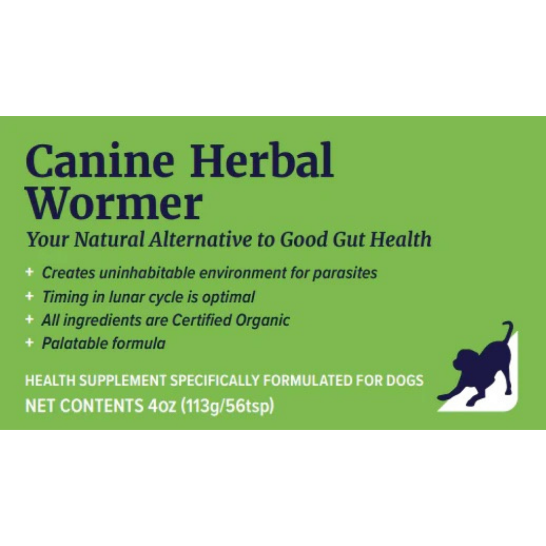 Sustenance Herbs Canine Herbal Wormer Powder | Natural Dog Dewormer
