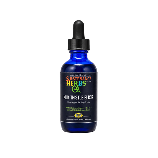 Sustenance Herbs Milk Thistle Elixir | Natural Organic Liver Support