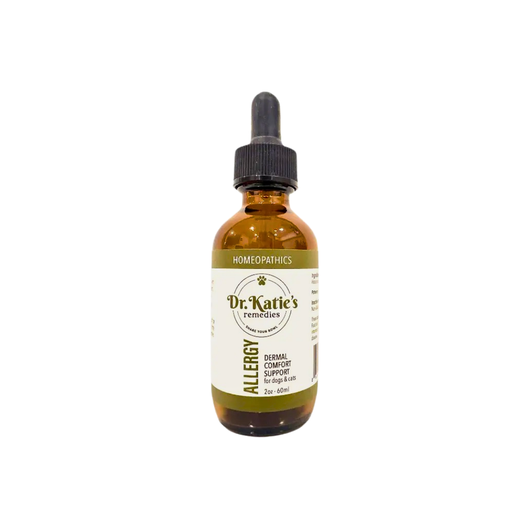 Dr. Katie's Allergy | Vet-Formulated Natural Homeopathic Dermal Comfort + Seasonal Sensitivity Support