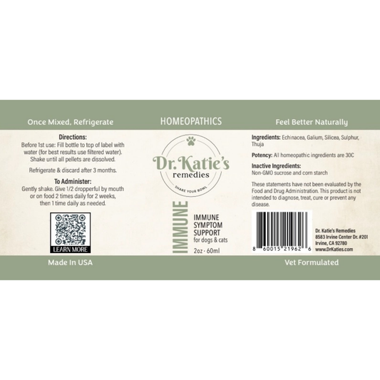 Immune | Vet-Formulated Natural Homeopathic Immune + Wellness Support