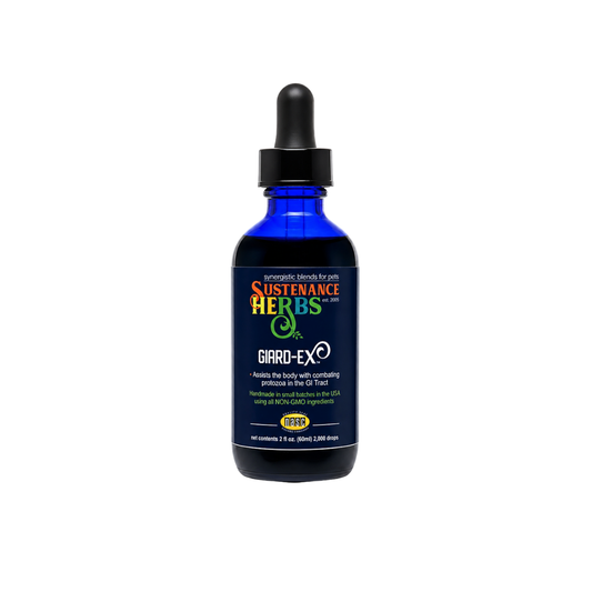 Sustenance Herbs Giard-Ex | Organic Natural Giardia Support