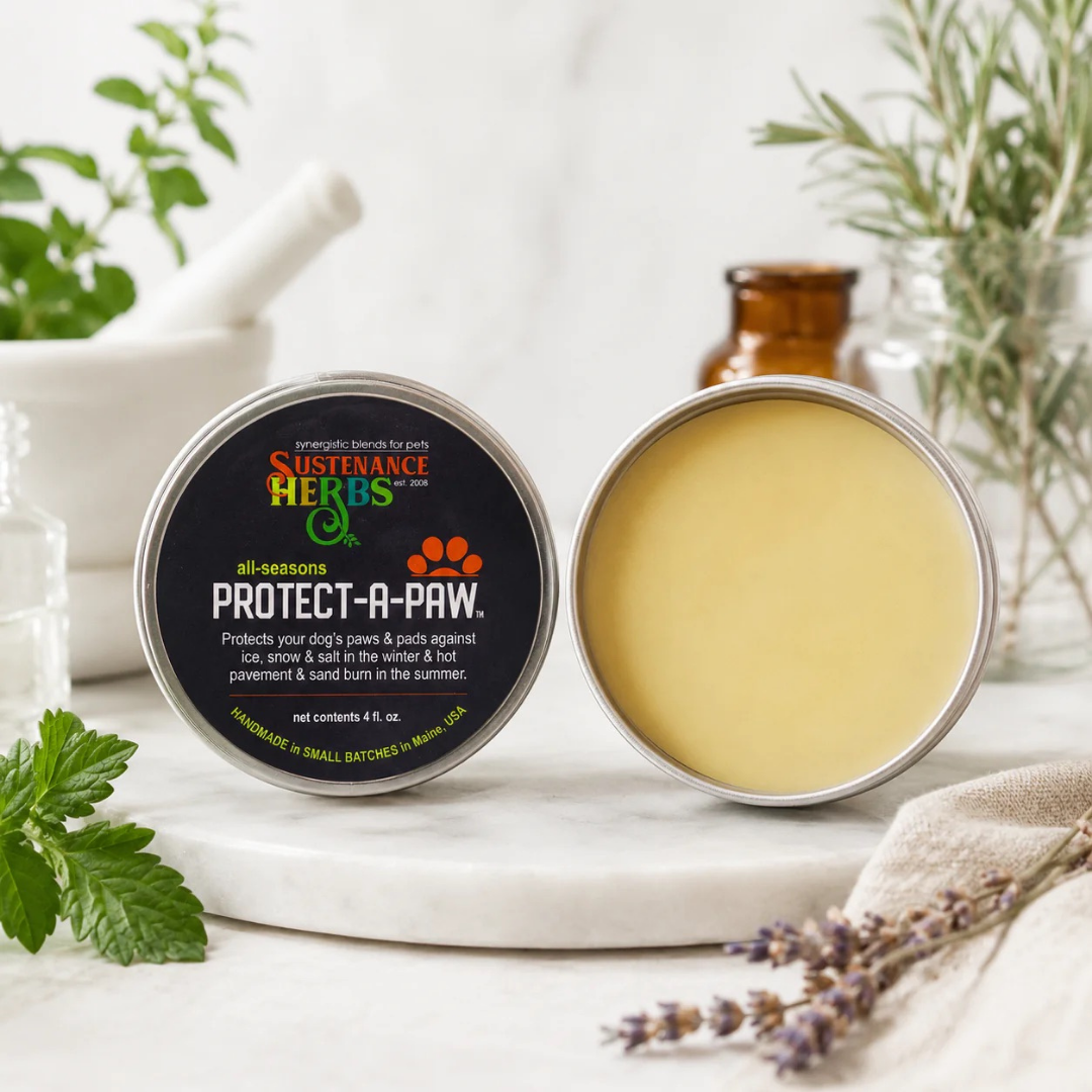 Sustenance Herbs Protect-A-Paw | Organic Healing + Protective Paw Balm