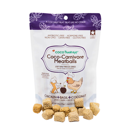 CocoTherapy Coco-Carnivore Meatballs | Chicken