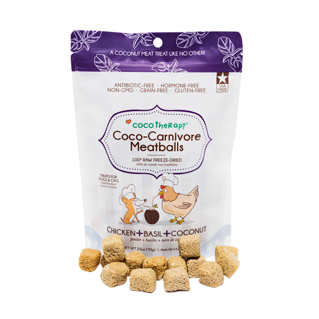 CocoTherapy Coco-Carnivore Meatballs | Chicken