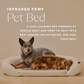 HigherDOSE Infrared PEMF Pet Bed | Natural PEMF + Far Infrared Therapy Bed for Dogs