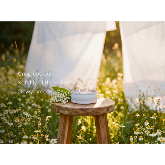 Grow Natural Candle | Linen