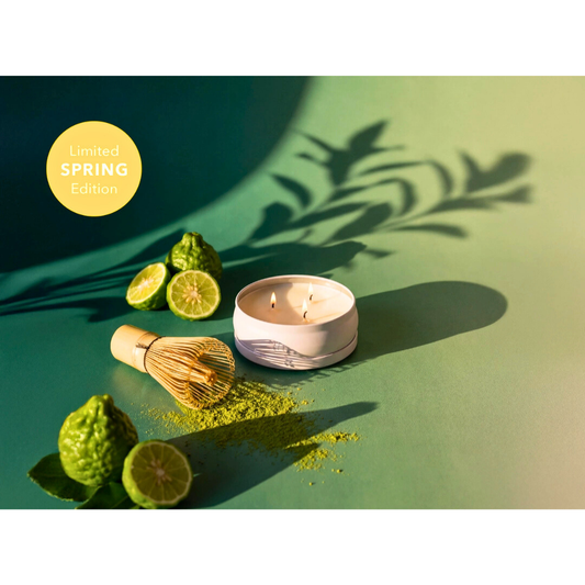 Grow Natural Candle | Green Tea Matcha