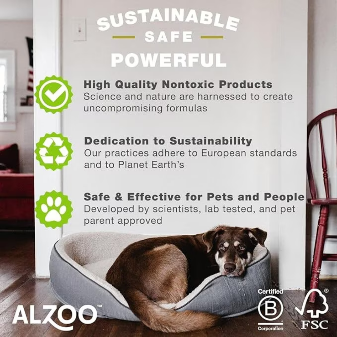 Alzoo Alzoo Natural Flea + Tick Squeeze-On