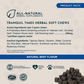 Animal Essentials Tranquil Times Soft Chews | Organic Herbal Calming + Anxiety Support