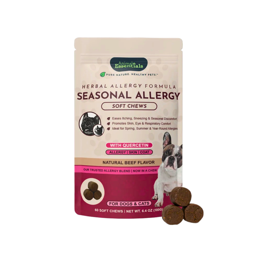 Animal Essentials Seasonal Allergy Soft Chews | Herbal Allergy Support