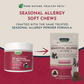 Animal Essentials Seasonal Allergy Soft Chews | Organic Herbal Itch, Histamine + Skin Support