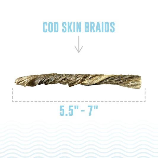Icelandic+ Cod Skin Braids | 5 Pack