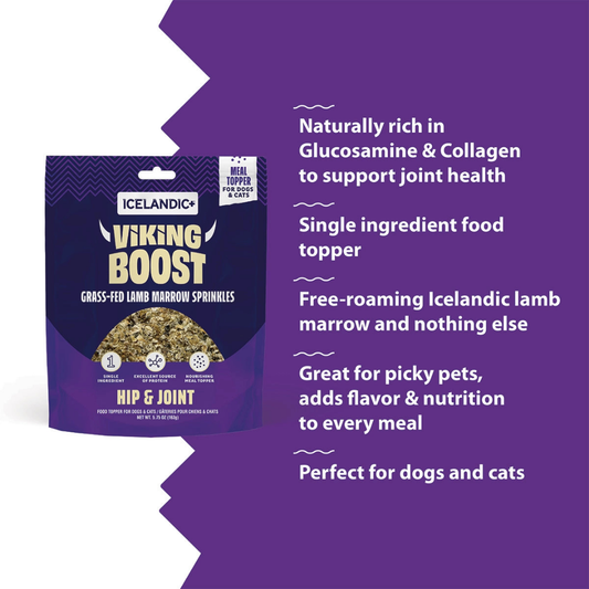 Icelandic+ Viking Boost Lamb Marrow Sprinkles | Hip + Joint Support