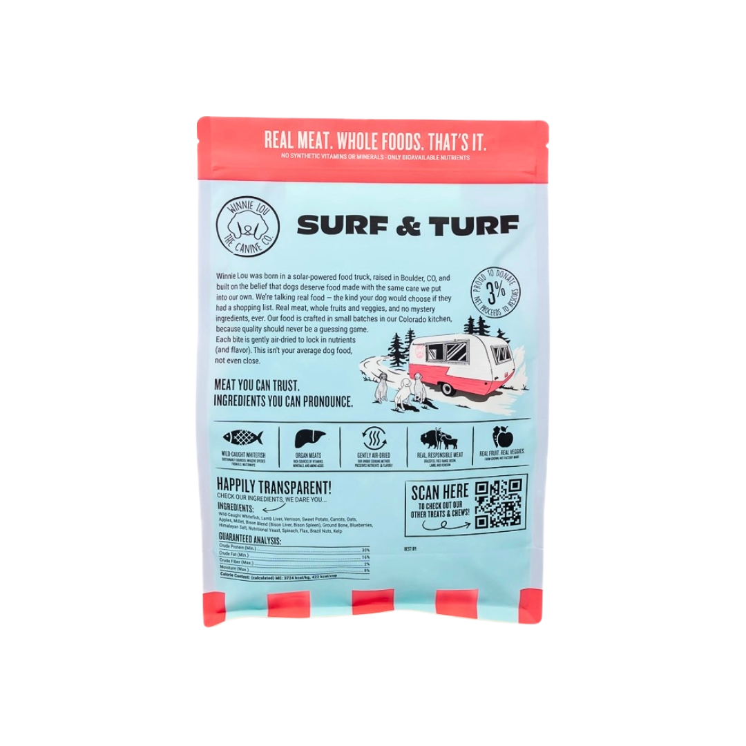 Winnie Lou Air-Dried Food | Surf + Turf