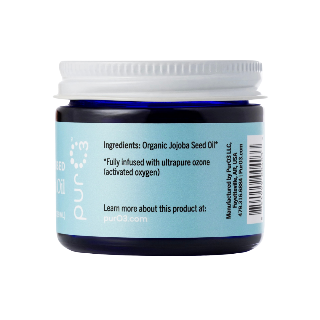 PurO3 Ozonated Jojoba Oil | Organic Oxygen-Infused Skin Care