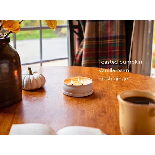 Grow Natural Candle | Ginger Pumpkin