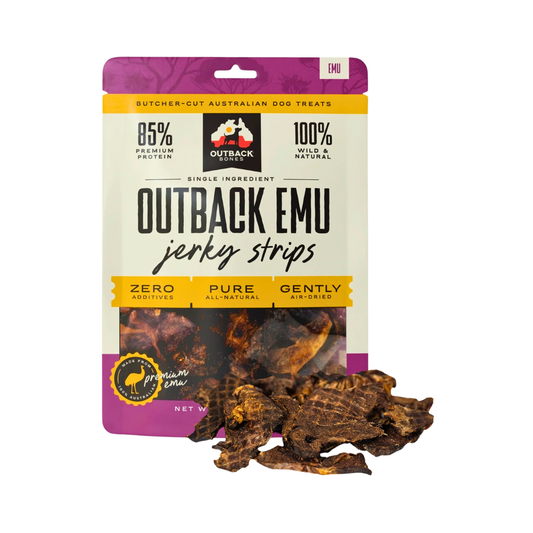 Outback Bones Emu Jerky Strips