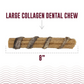 Icelandic+ Collagen Dental Chew Wrapped With Cod Skin - 8”